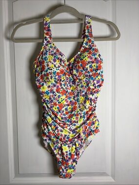 Anne Cole Multicolor Floral One-Piece Swimsuit